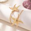 Gold Color Opening Arm Bracelet Multi Style Flower Bracelet Stylish Armband  Bridal Wear