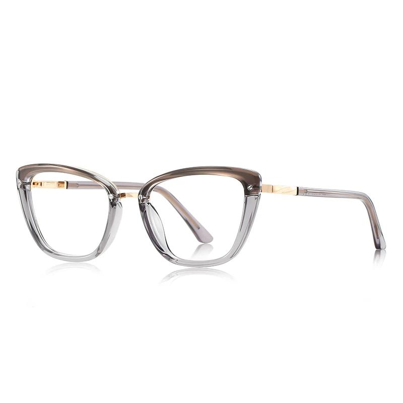 

Blue Light Blocking Cat Eye Minus Diopter Glasses Women Spring Leg Student Prescription Spectacles Diopter 0 -0.5 -0.75 To -6.0 0