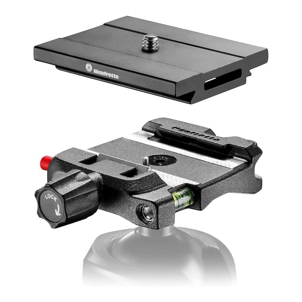 Manfrotto XPRO Ball Head, Arca-Swiss Compatible, MSQ6PL, with Quick Release Plate, Friction Control, 15kg Load Capacity, for Tripods, Photography Equi