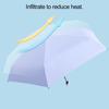 Automatyczny parasol w kształcie kapsuły Szersze paski spadochronowe Odporne na deszcz