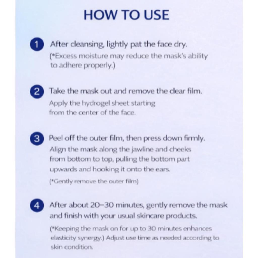 [BONCEPT] [Daiso] Retinol Dubbel V-Passform Gelmask 22g