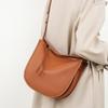 Lazy Style 2026 New Minimalist Comfortable Soft Leather Tote Bag Cowhide Commuting Large Capacity Single Shoulder Crossbody