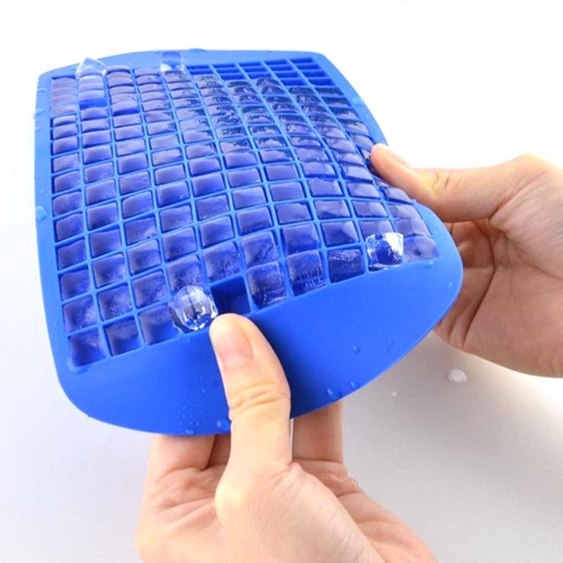 Ice Cube Tray 160 Grids 1X1Cm Silicone Fruit Cube Mold Small Ice Cube