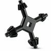 4 In 1 Multi-function Universal Chuck Key Drill Drilling Holder Spanner Ratchet Socket Ring Combination Grip Star Wrench