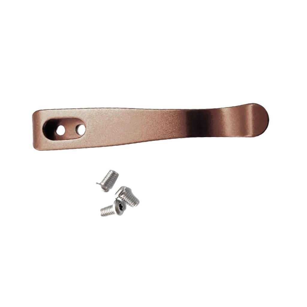 Werkzeugtaschenclip aus Edelstahl Rückklemme für handgefertigte Cutter-Sonderanfertigungen und Wartung Werkzeug zum Tragen in der Tasche