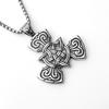 European and American Viking Rune Viking Series Celtic Twisted Titanium Steel Pendant Necklace