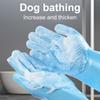 Pet Grooming Kit,Dog Washing Gloves,Dog Bath Brush,Dog Toothbrush Finger,Dog Bath Gloves,Dog Shampoo Brush,Pet Grooming Gloves,Cat Bathing Supplies