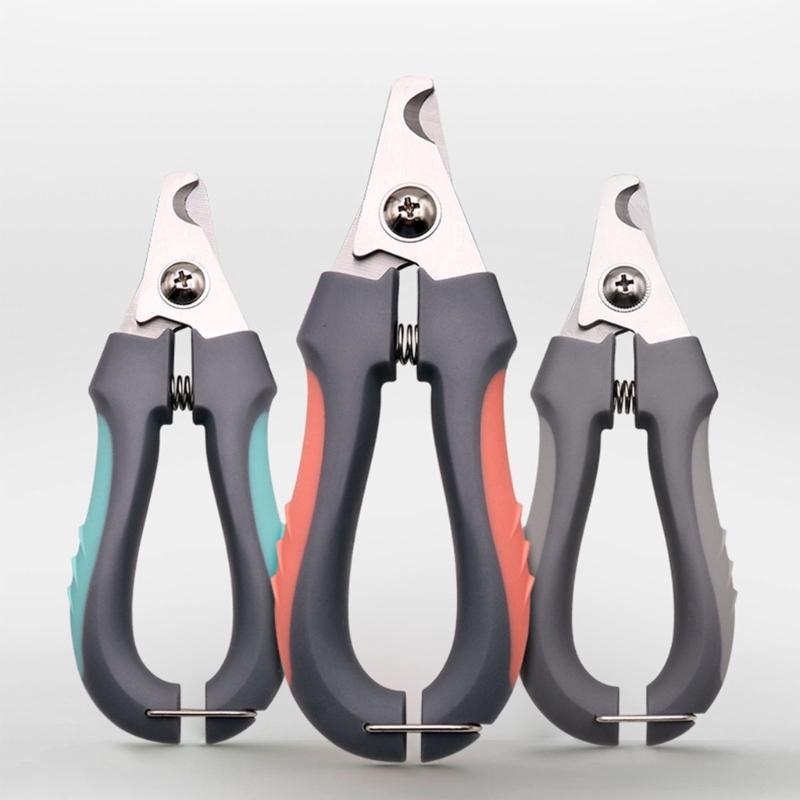 All Size Pet Nail Clippers With Protective Guard Stainless Steel Blade and Grooming File for Small Dog Cats Grooming Use
