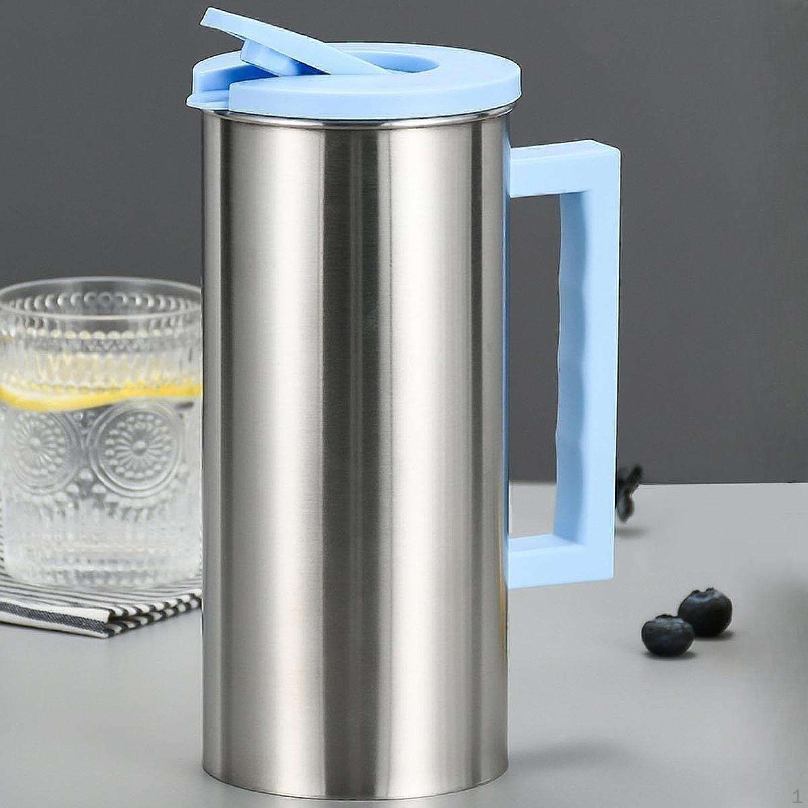 

Пітчер-карафа з нержавіючої сталі 1,8 л Багатофункціональний кавник Глечик для води для синій