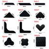 4Pcs Traceless Rug Corner Gripper Strong Adhesive Self Adhesive Rug Stickers Mat Fastener  Carpet