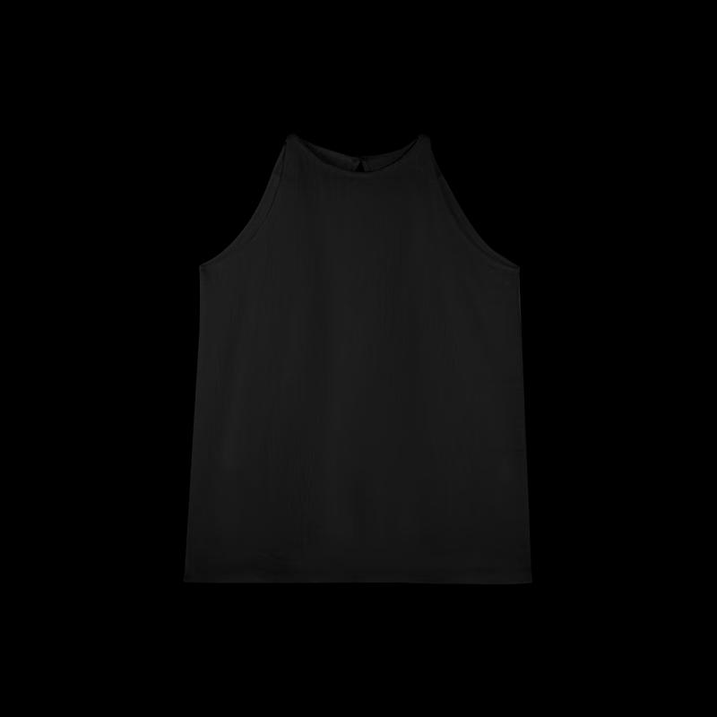 HECO New Chinese Style Pleated Cool-Touch Vest Top