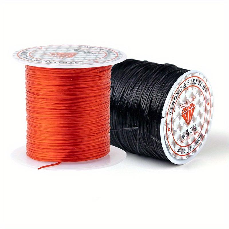 Fir elastic din cristal 0,8 mm Fir elastic din cristal Fir pentru mărgele Fir elastic pentru brățări pentru confecționarea bijuteriilor Confecționarea de mărgele Cordoane și fire pentru mărgelit