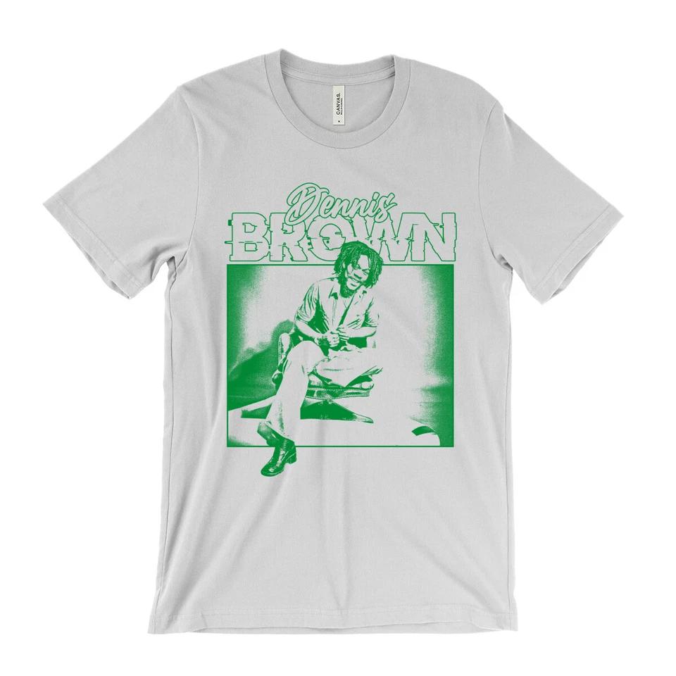 Dennis Brown T-shirt - Here I Come - Reggae Dub Roots - Words Of Wisdom - Jah M