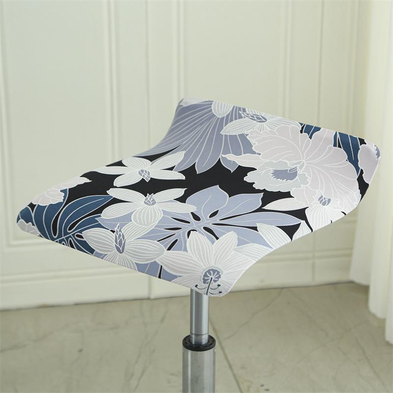 Elastic Bar Stool Covers Stretchable Chair Slipcover for Lifting/Rotating Chair Furniture Protector for Hotel/Office/Dining Room