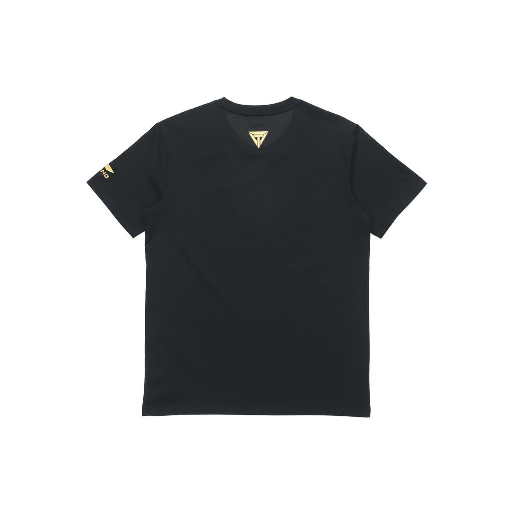 Li-Ning Graphic T-shirt 'Black Gold' Men's AHSR661-2