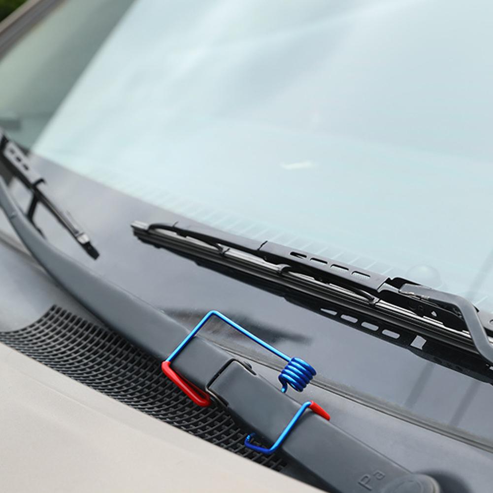 Wiper Arm Pressure Spring Set Car Wiper Booster Spring Alloy Rubber Windshield Wiper Arm Puller Tool Auto Replaceable Parts Tool
