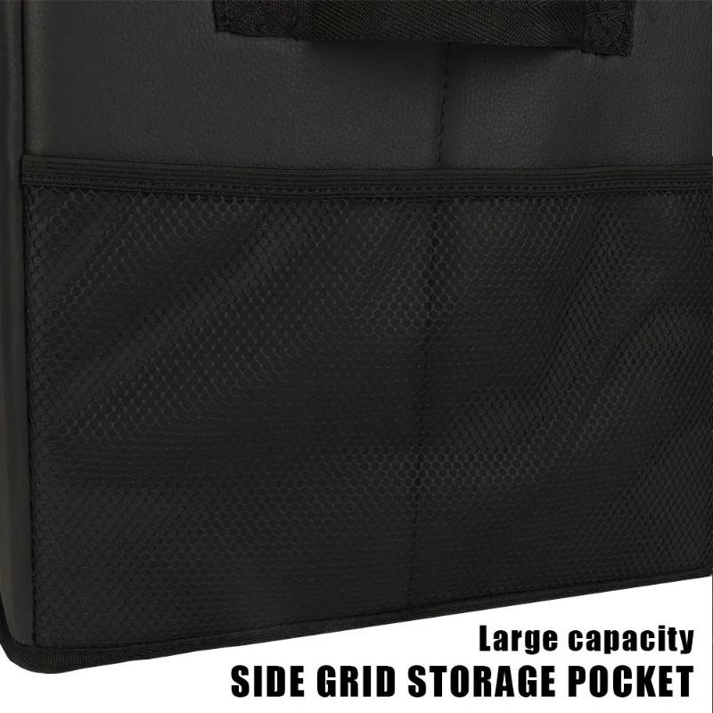 Składany organizer do bagażnika samochodowego ze skóry PU Pudełko kempingowe Do BMW M Performance E46 E90 E60 E39 E87 E36 F20 E92 Akcesoria samochodowe