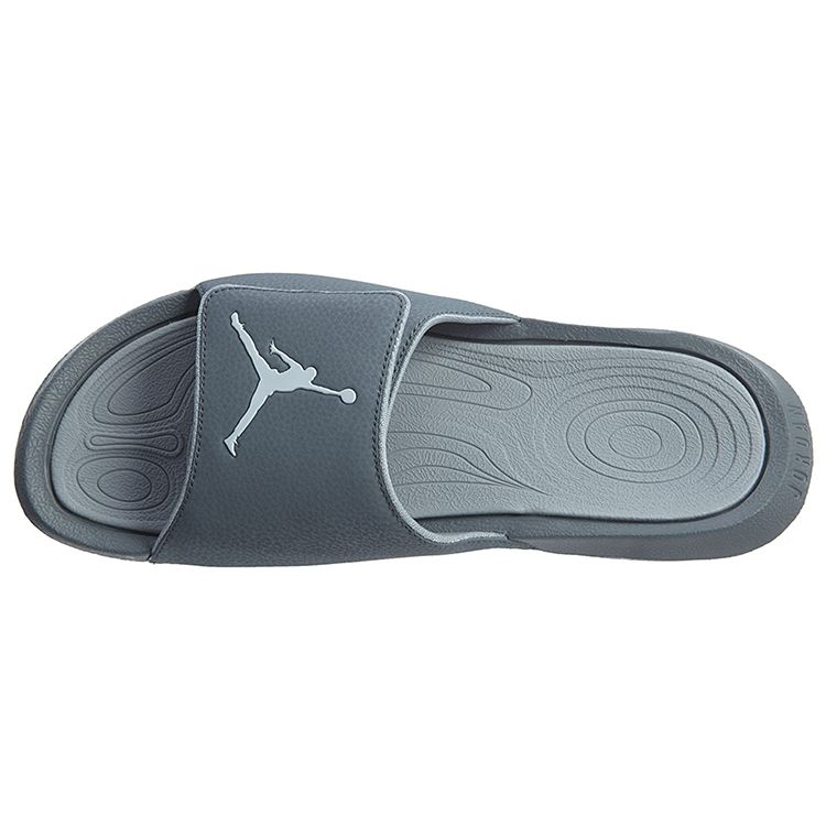 Air Jordan Hydro 6 Slide Cool Grey Unisex Sandals White Wolf-Grey 881473-004