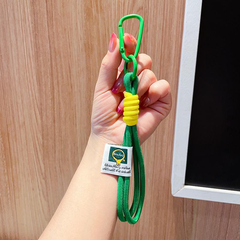 Yogodlns Fargerik nylon tau veskeanheng med karabinkrokspenner vesketilbehør reservedeler til vesker