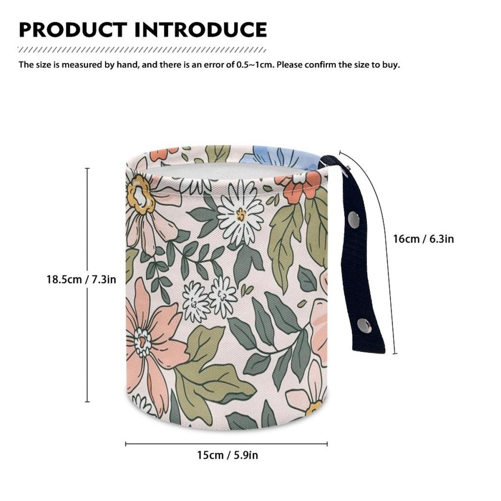 Kitten Cute Pattern Car Interior Wall-mounted Trash Can