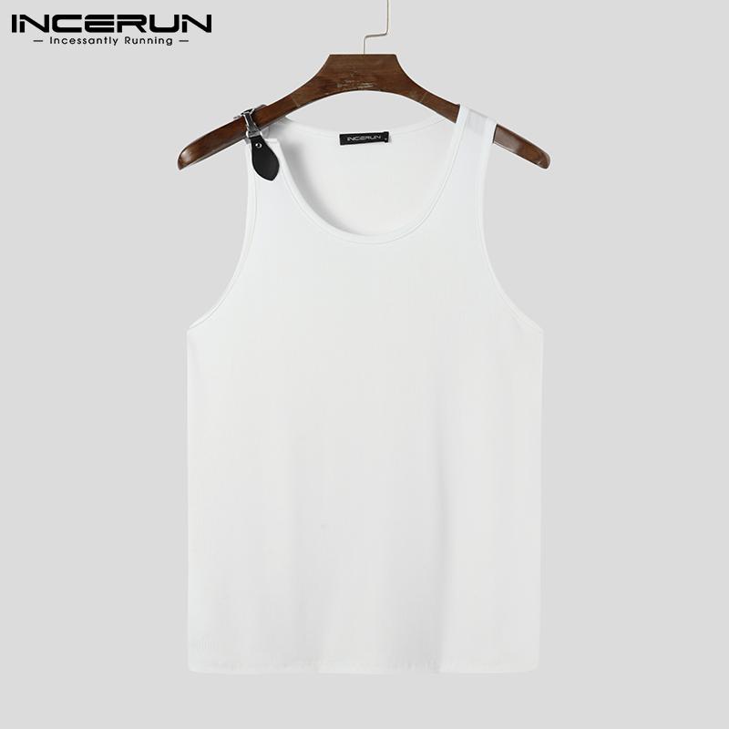 

INCERUN Летние мужские майки без рукавов Slim Fit Sport Vest Tee