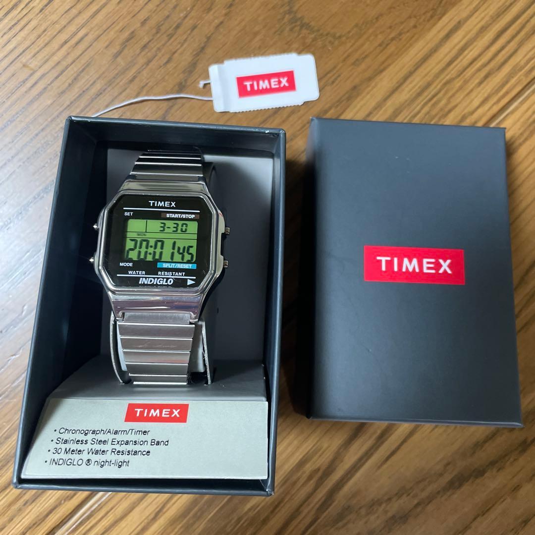 TIMEX Classic Digital Watch T78587 Silver