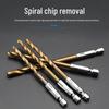 6.35mm Hex Shank Twist Drill Bit Set for Electric Screwdrivers and Pneumatic Tools