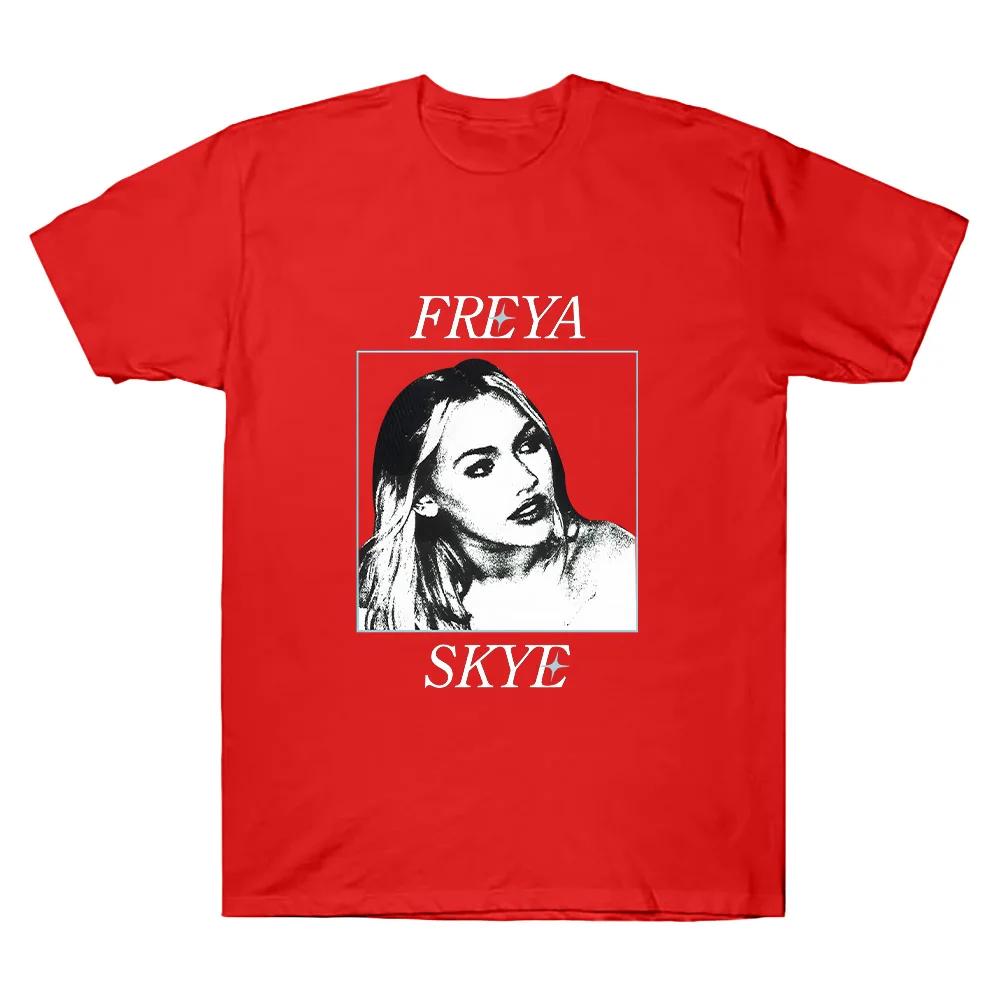 

Freya Skye Photo Tee Freya Skye Inspired Album Print Clothing Unisex Women Fashion Cotton T Shirts Round Neck Casual Aesthetic Top S