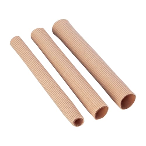 

Comolife Callus and Blister Softening Pads, 3-Piece Set, Toe Pads, Toe Cots, Hand, Finger, Nail, Fingertips, Large, Medium, Small, 3-Piece Set, Cuttab