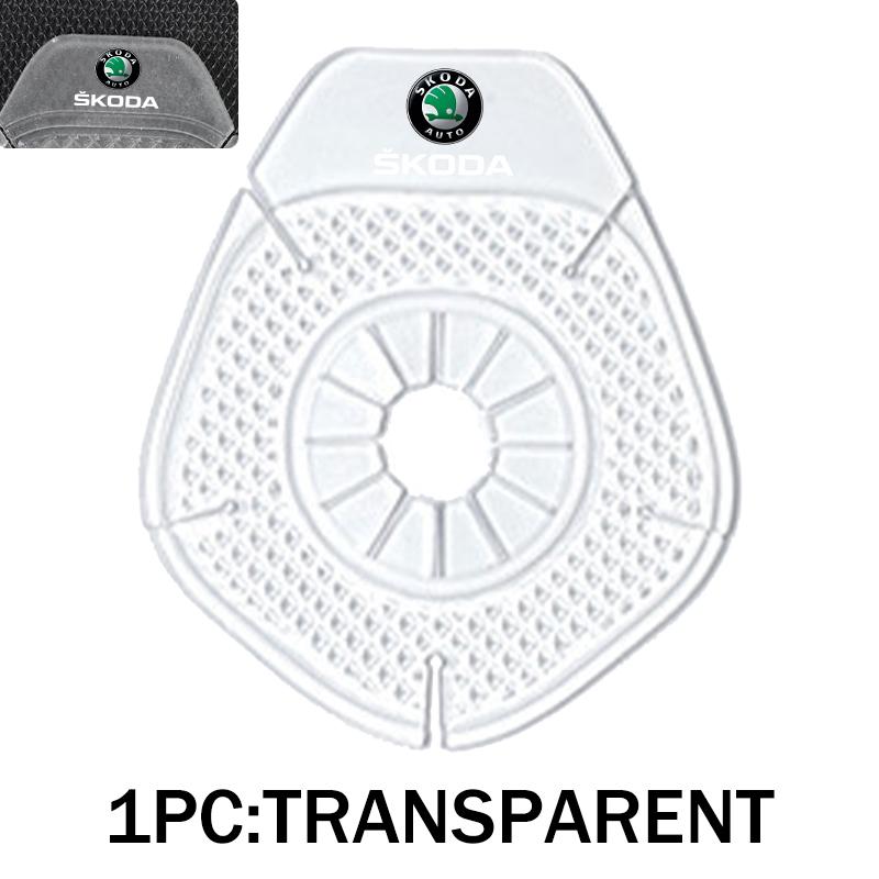 ZDH1 For Skoda Car Wiper Hole Protective Cover Windshield Wiper Bottom Silicone Pads Accessories Kamiq Karoq Octavia 2 3 Rapid Scala