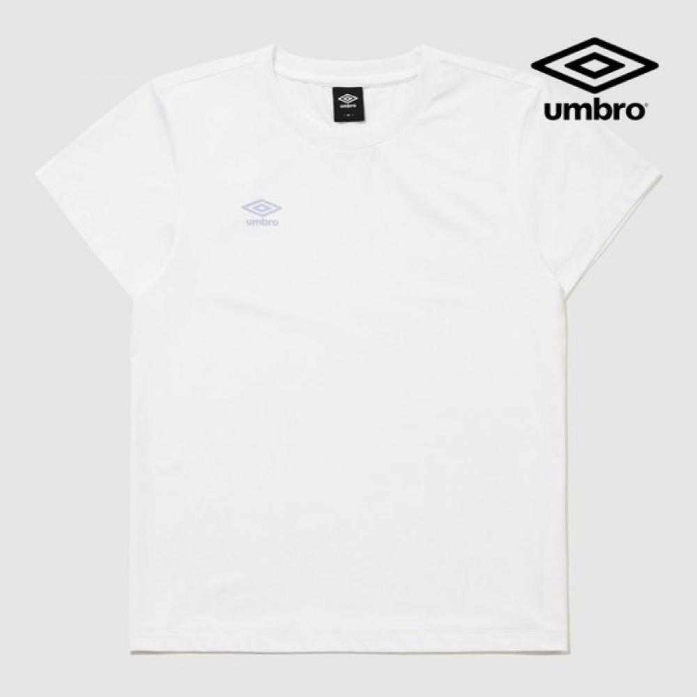 Umbro Poly Span T shirT Small Logo Ur122srs12 whT white/85