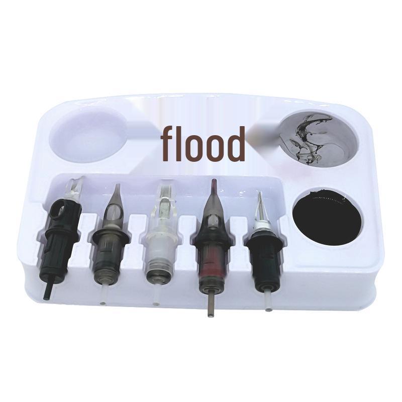 

Палитры для тату-чернил - 12 одноразовых палитр для микроблейдинга и краски 18.2 x 12 x 2.9 cm