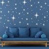 42PCS Starburst Pattern Mirror Wall Stickers Starburst Wall Stickers  Bedroom Decor