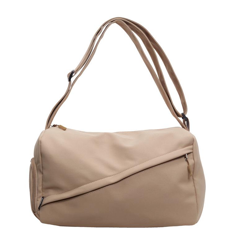 Outdoor sports large capacity canvas bag new arrival lightweight outing fitness bag fashioncasualsimple crossbody bag