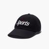 SPORTS 6-PANEL CAP BLAK