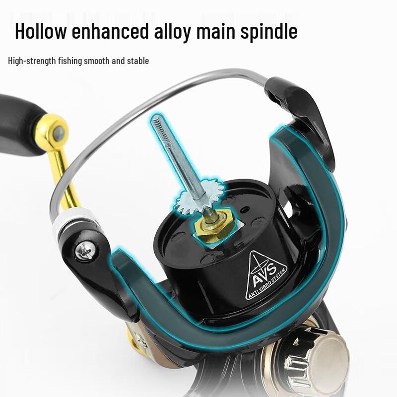 IOSN Gapless Lightweight Spinning Fishing Reel