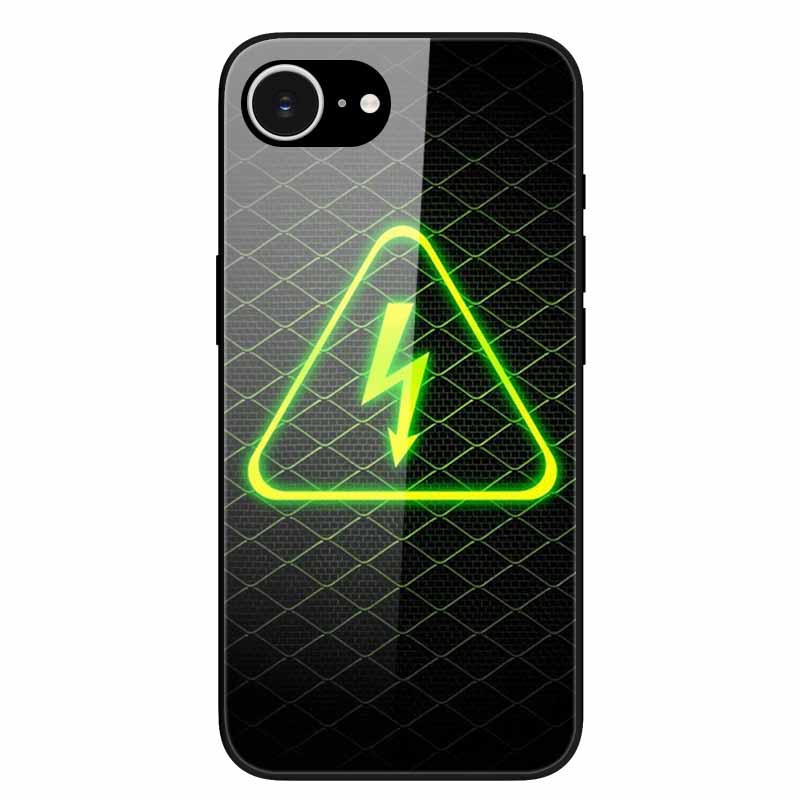 For iPhone 16E 2025 Case Black Bumper Tempered Glass Hard Phone Cases for iPhone16e 16e Back Cover for iPhoneSE SE 2025 Cool New