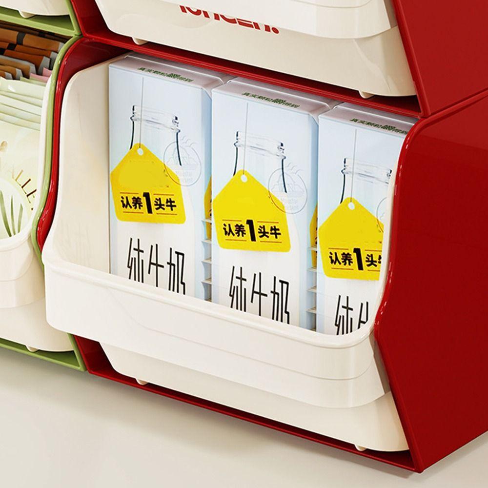 Stackable Tea Bag Storage Case Wall-Mounted Instant Coffee Rack Creative Snack Rack  Pantry