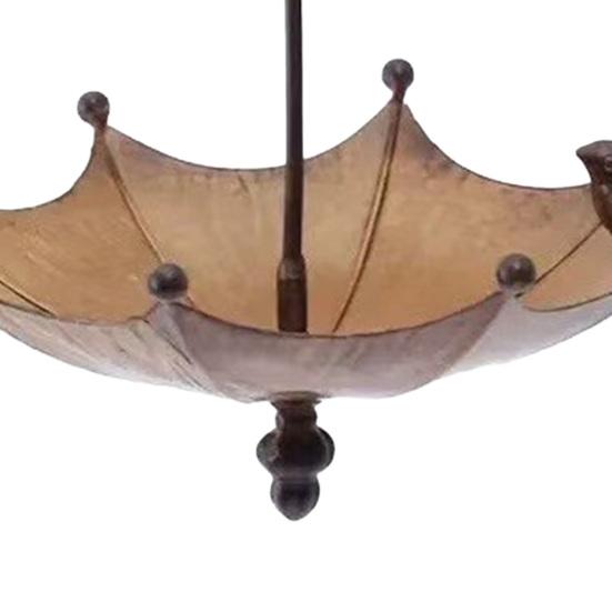 Outside Umbrella Bird Feeder Weather-proof Metal Hanging Outdoor Garden Patio Yard Hanging Bird Bath Feeding Bowl Decoration