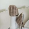 Preppy Stripe Fogny Living Room Slippers