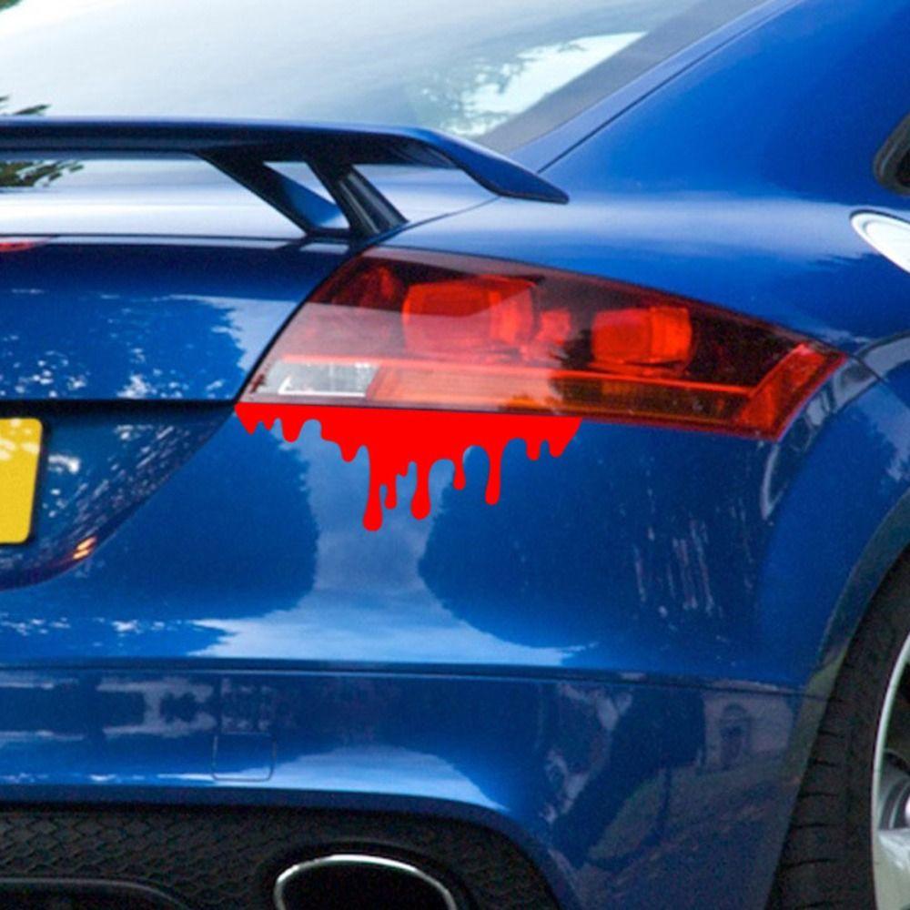 Red Blood Drips Car Red Blood Drips Stickers Dripping Blood Vinyl Decal  Theme Styling Decorative