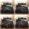 Three-Piece Bedding Basketball Football 3D Digital Printing Bedding Home Textile