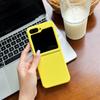 Colorful Matte Liquid Silicone Soft Case For For Samsung Galaxy Z Flip 6 5 ZFlip6 ZFlip5 Skin Friendly Folding Shockproof Cover Capa