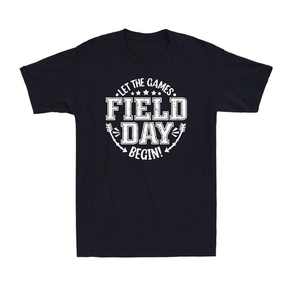 Field Day 2024 Let The Games Begin Funny Saying Teacher Gift Men s T-Shirt S разноцветный