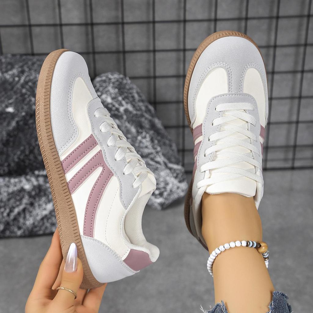 2024 Übergröße Damen Rutschfeste Lässige German Trainer Sneaker - Leicht & Geschnürt