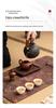 High-End Xiangyun Silk Zen Tea Mat: Waterproof Jacquard Tablecloth & Retro Runner