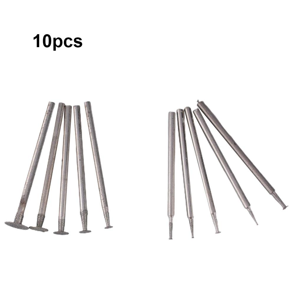 Ultra-Thin T Head Grinding Bit Diamond Shank Engraving Tools Workshop Equipment DRELD - Accessories Bone Carving