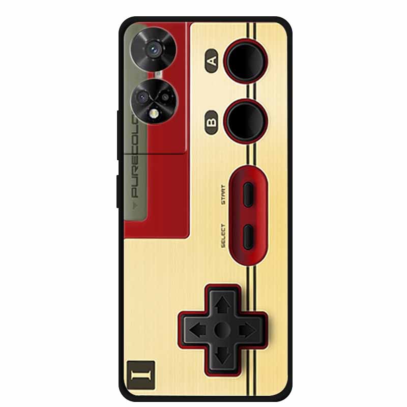 

For TCL 50 SE Case Funny Painted Soft Silicone Back Cover for TCL 50 XE TPU Cool Skeleton Hand Protective Bumper Coque TCL 50 TCL 50 XE