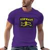 Nuovo Running Man, Airwalk Shoes T-shirt per Skateboard Design. T-shirt top carini t-shirt personalizzate t-shirt grafiche t-shirt da uomo alte