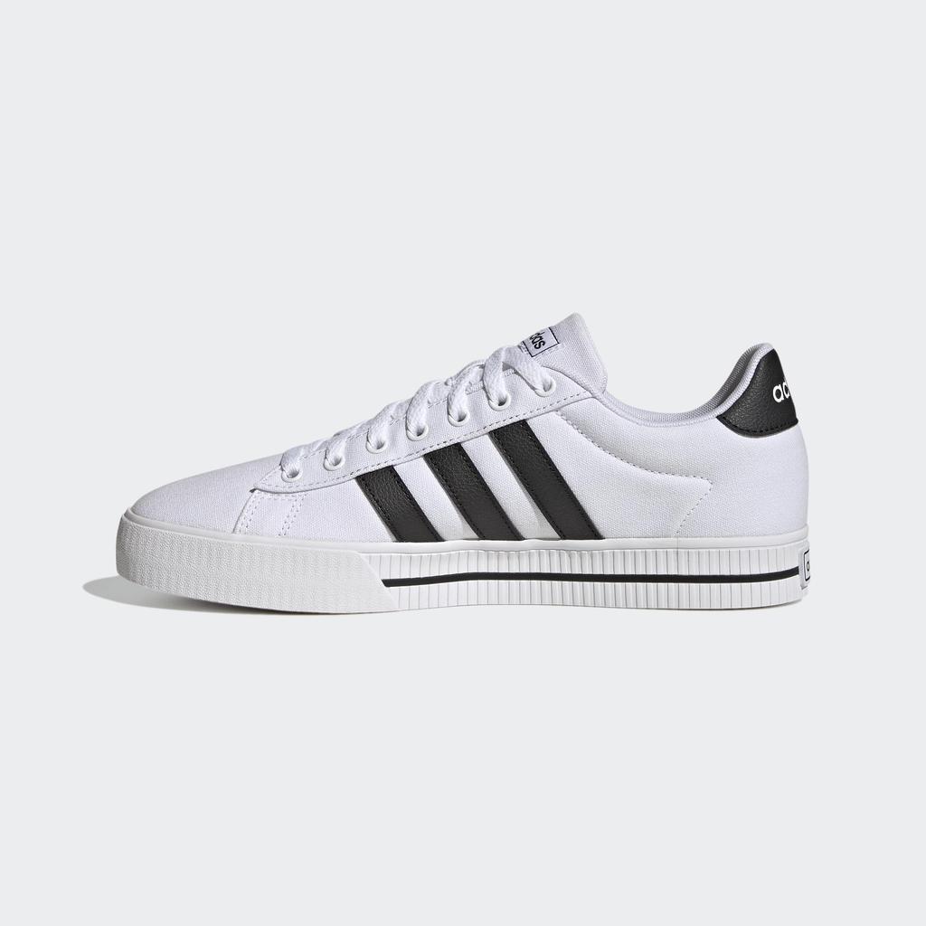 Adidas DAILY Footwear Size 3.0 M, White/Core Black/Footwear White, 26.0CM
